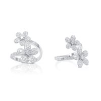 Ring Gianni Carità Woman in White Gold Diamante 1.24 Ct FA2665/OB - FA2665/OB